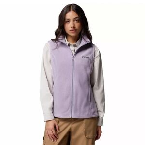 New Columbia Women's Lavender Fleece Vest Medium